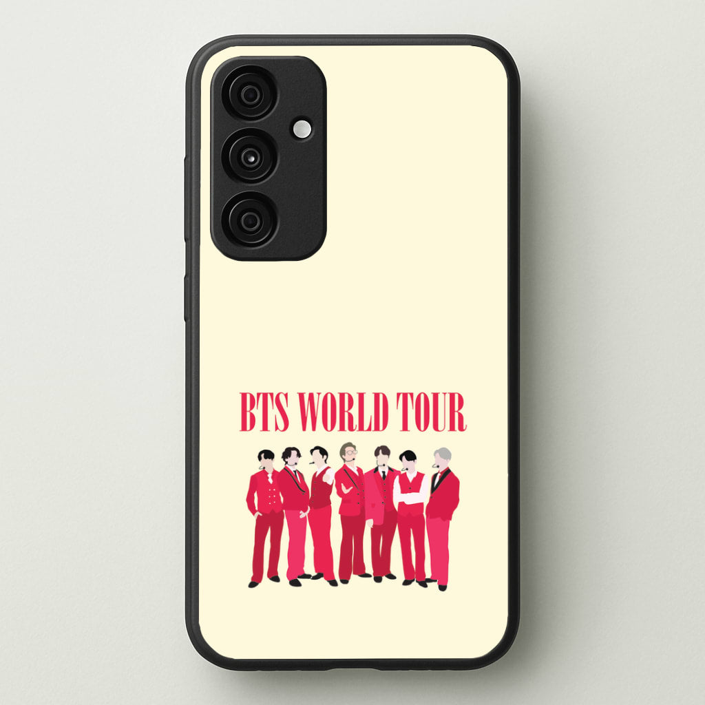 K-Pop Band World Tour 2026 Galaxy A15 Case