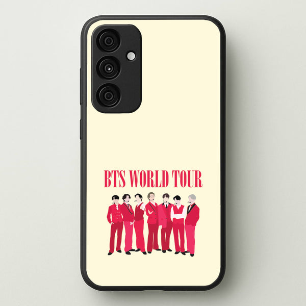 K-Pop Band World Tour 2026 Galaxy A55 Case