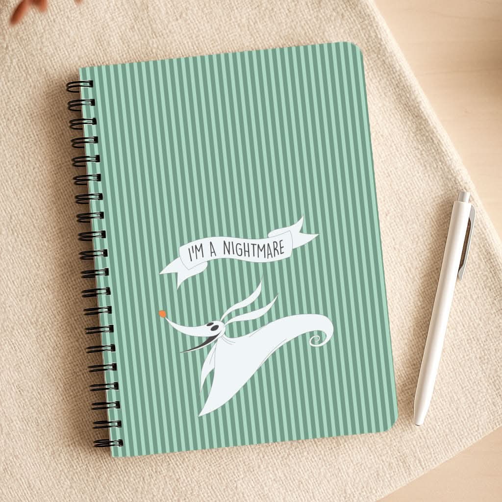 Stripey I'm A Nightmare Notepad