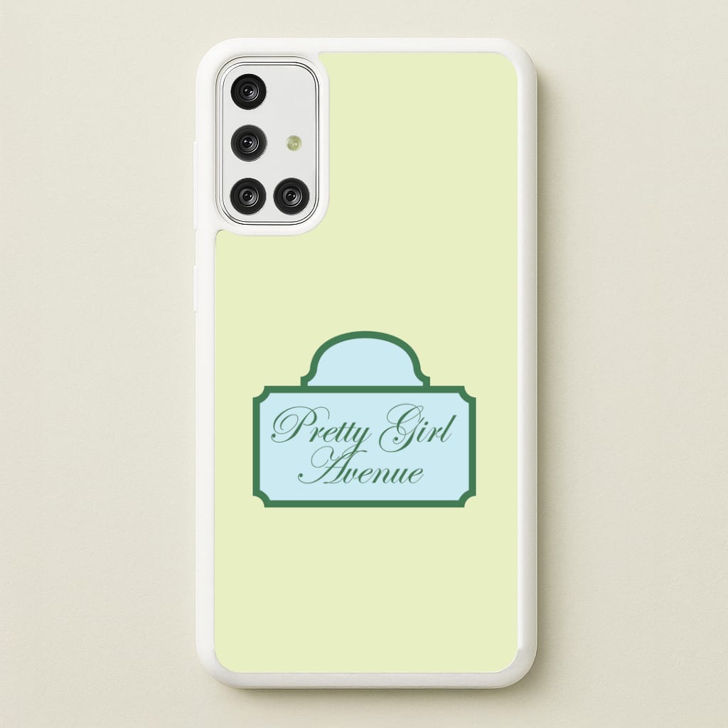 Pretty Girl Avenue Galaxy A71 Case