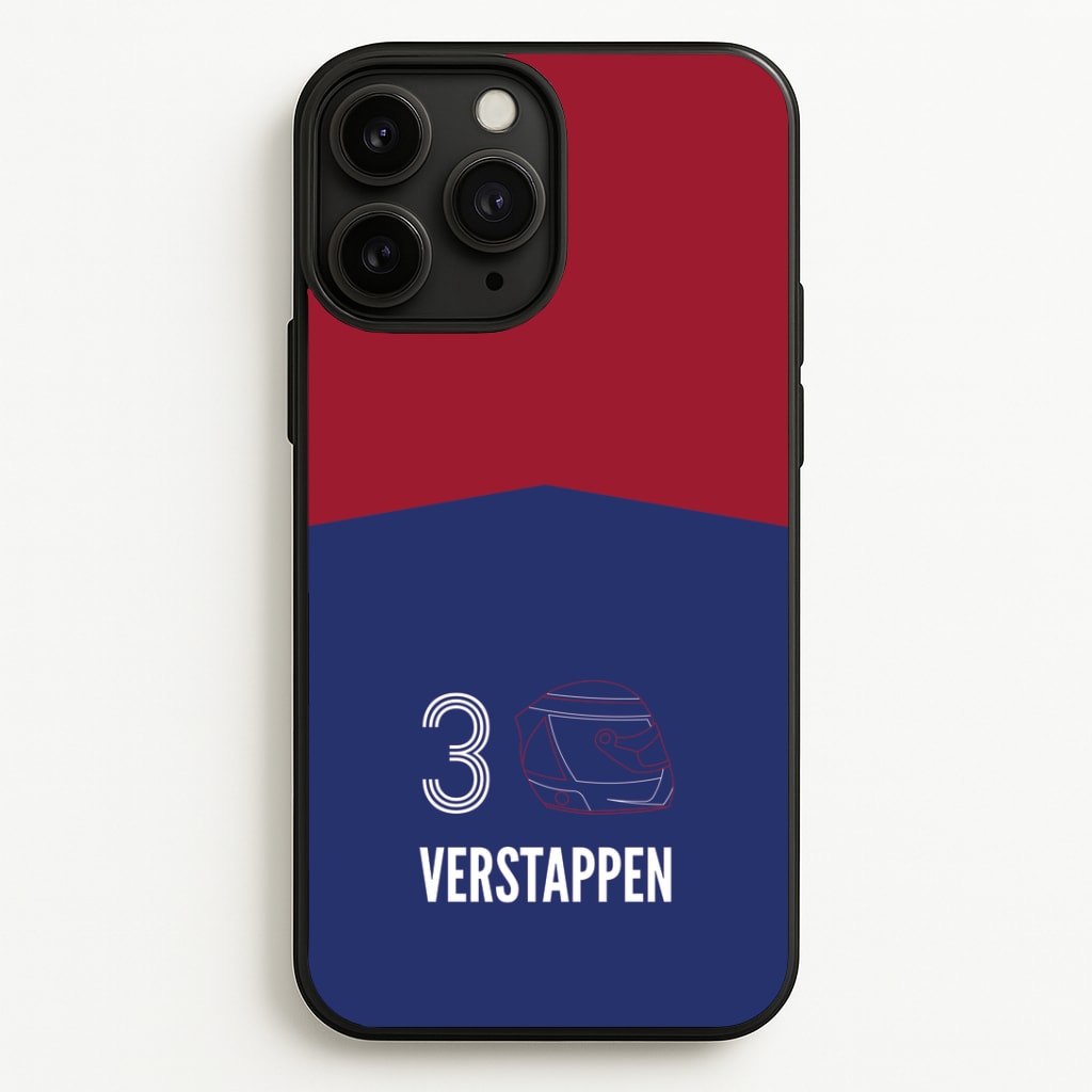 Verstappen Helmet 2026 iPhone 11 Pro Max Case