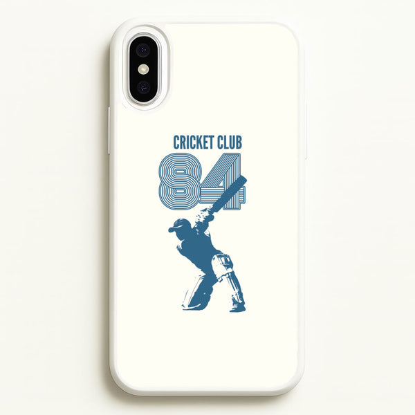 Cricket Club '84 iPhone XS Max Case