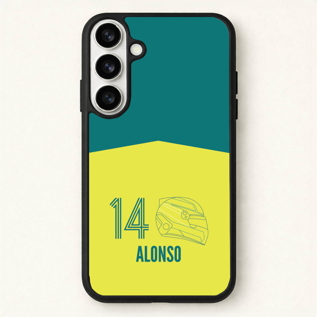 Alonso Helmet 2026 Galaxy S26 Plus Case