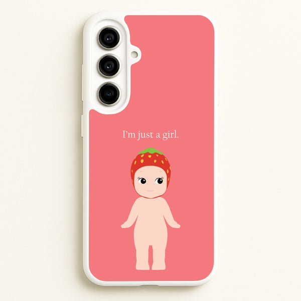 I'm Just A Girl Galaxy A56 Case