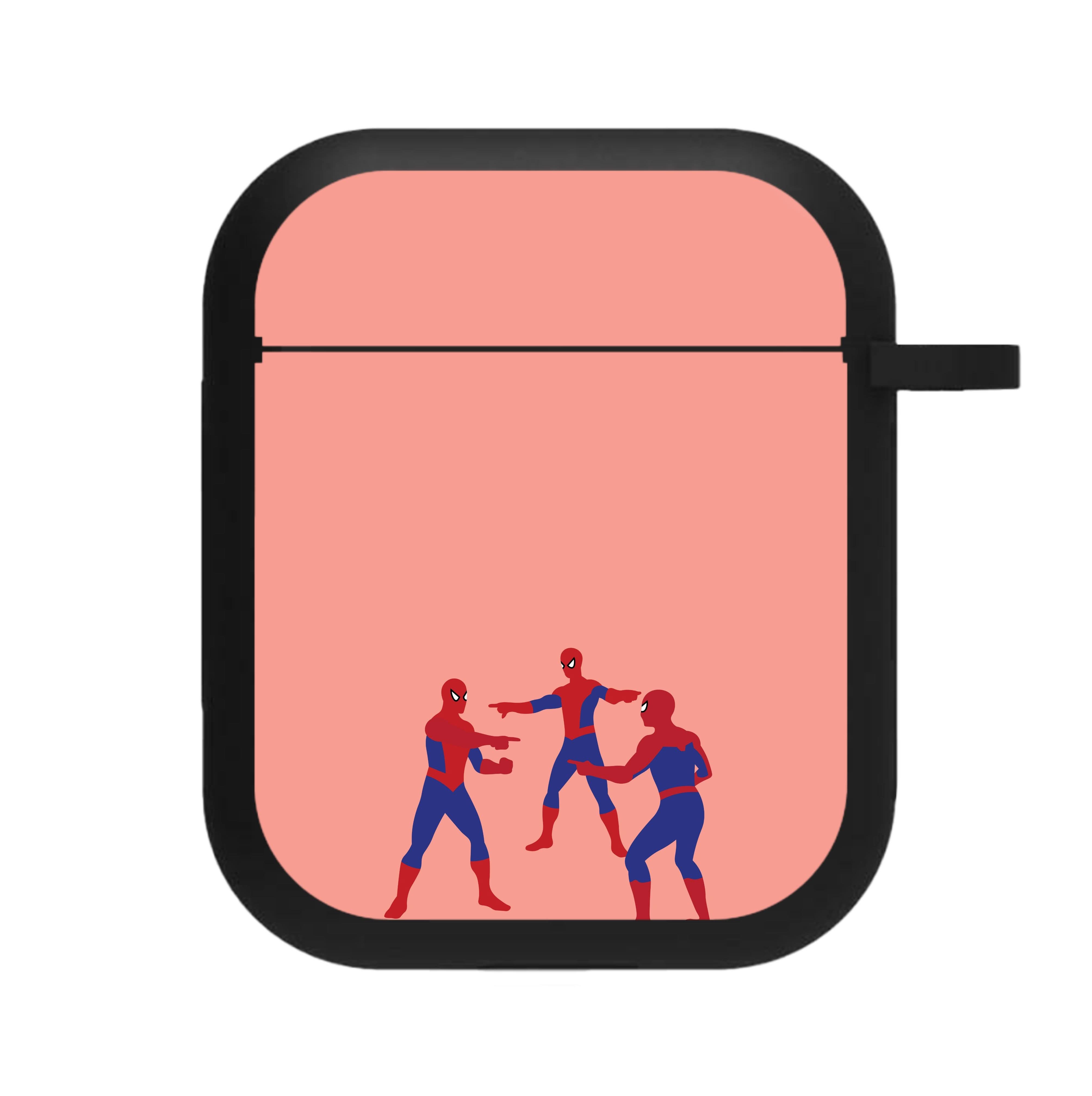 Spider Hero Pointing Meme AirPods Case