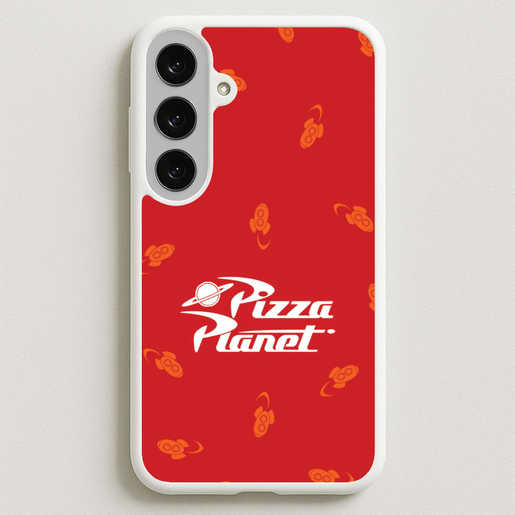 Pizza Planet Pattern Galaxy S25FE Case