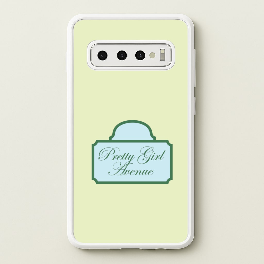 Pretty Girl Avenue Galaxy S10 Plus Case
