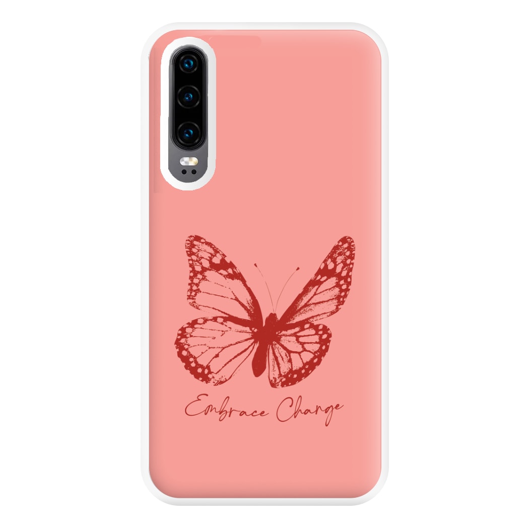 Embrace Change Butterfly Huawei P30 Case