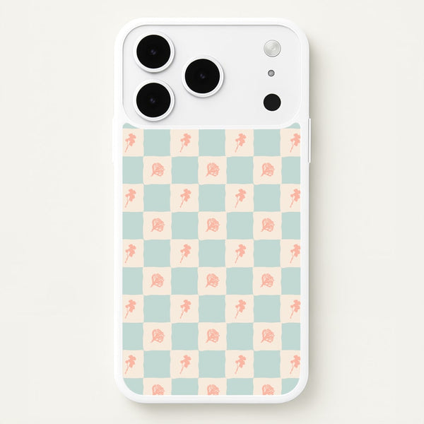 Patchwork Floral Pattern iPhone 17 Pro Max Case