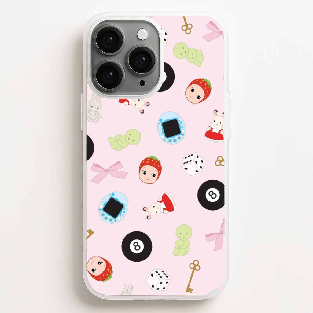 Trinkets Pattern iPhone 16 Pro Case