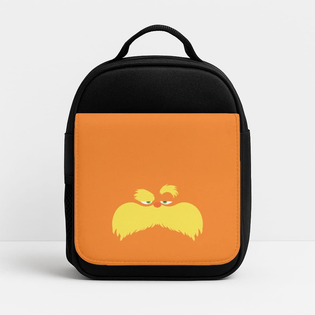 Orange Tree Creature Face Lunchbox