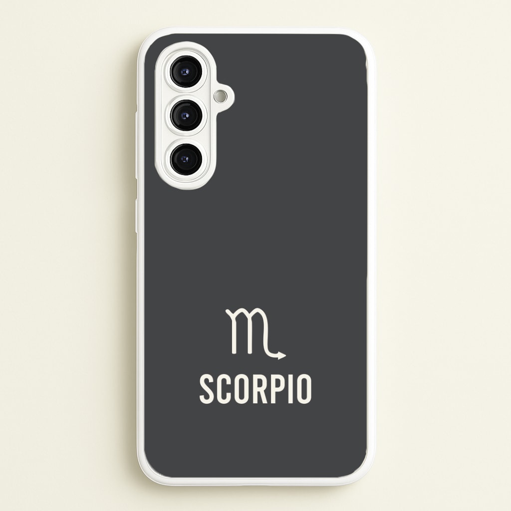 Scorpio Pastel Zodiac Galaxy A16 Case