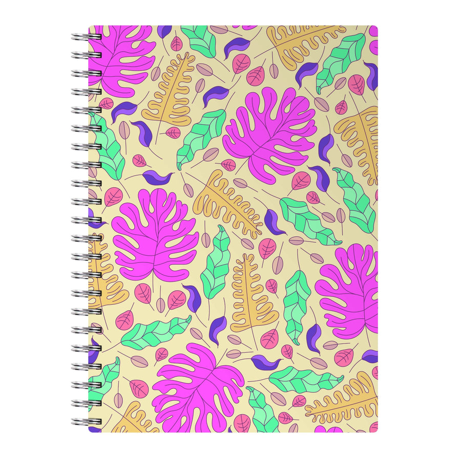 Multi Coloured Leaves - Foliage Notebook