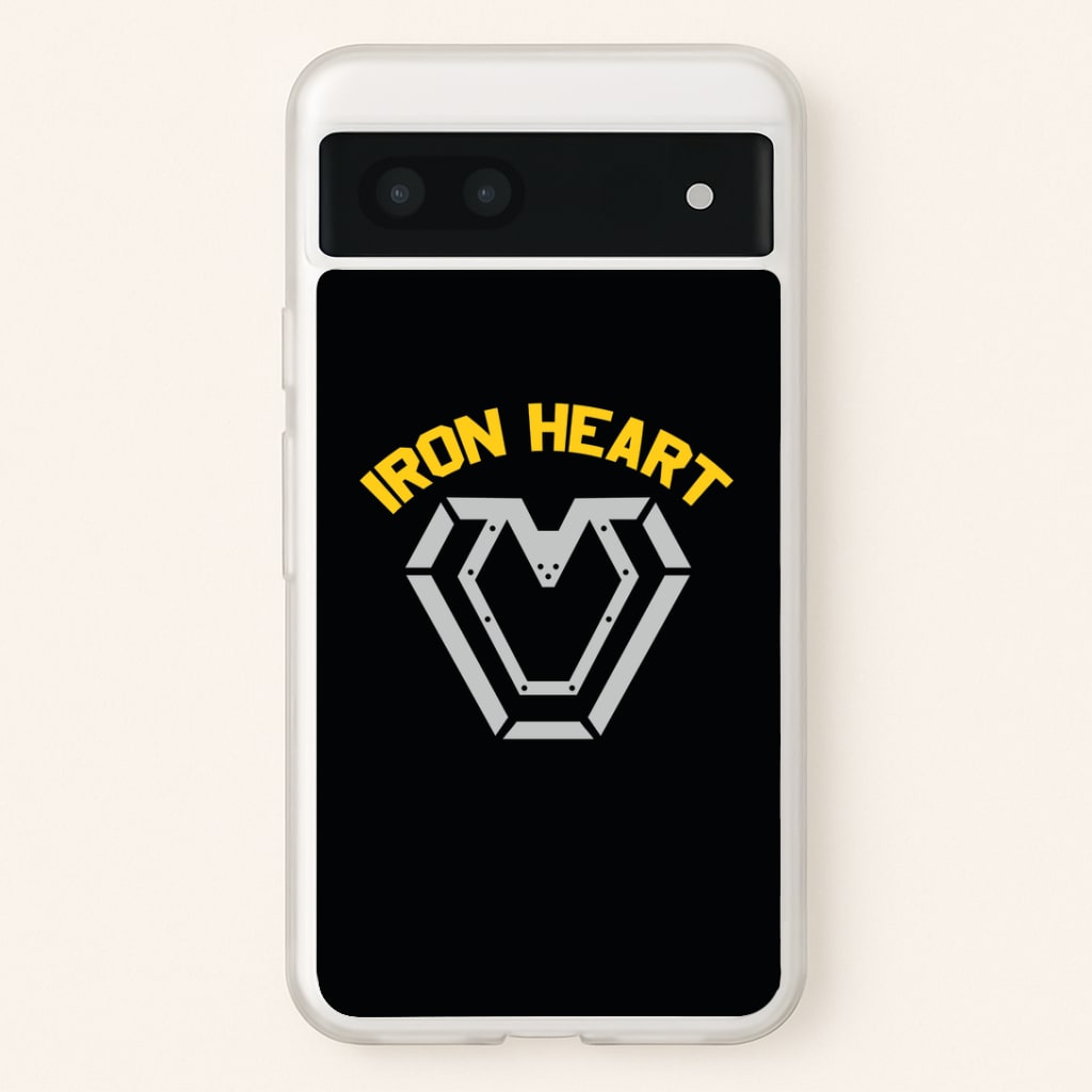 Metal Hero Heart Google Pixel 7a Case