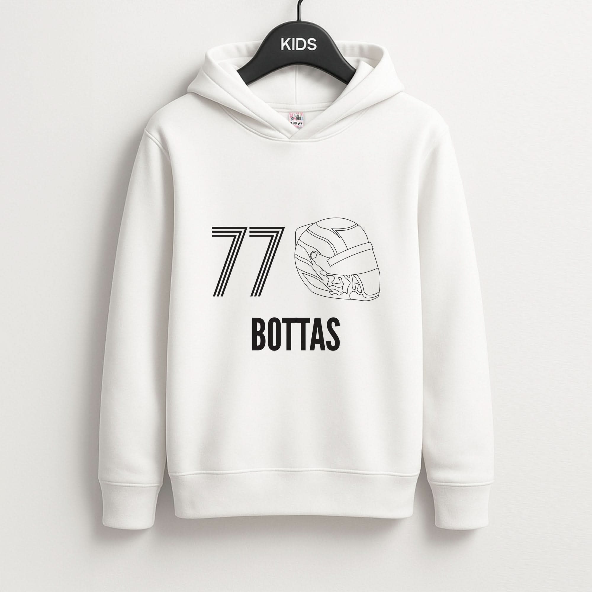 Bottas Helmet 2026 Kids Hoodie
