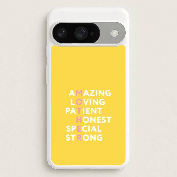 Mother Anagram Google Pixel 10 / 10 Pro Case
