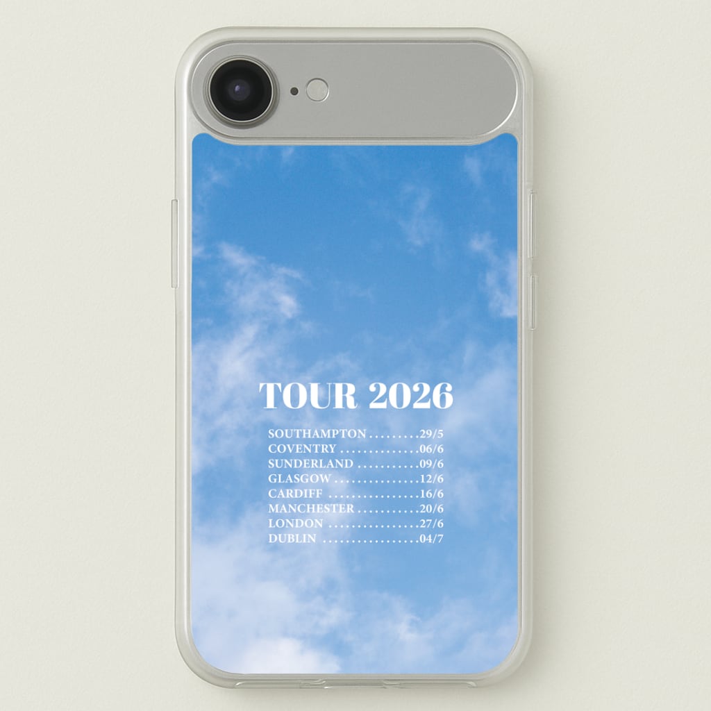 Band Tour 2026 iPhone 17 Air Case