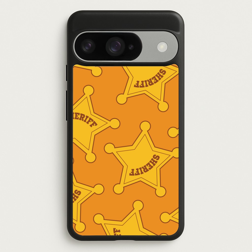 Sheriff Badge Pattern Google Pixel 10 / 10 Pro Case