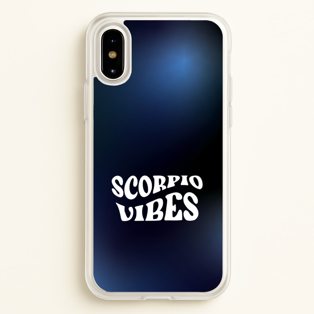 Scorpio Vibes Gradient Zodiac iPhone X / XS Case
