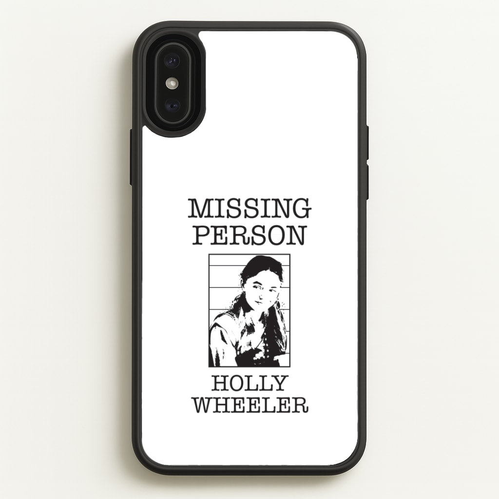 Missing Person Holly iPhone XS Max Case