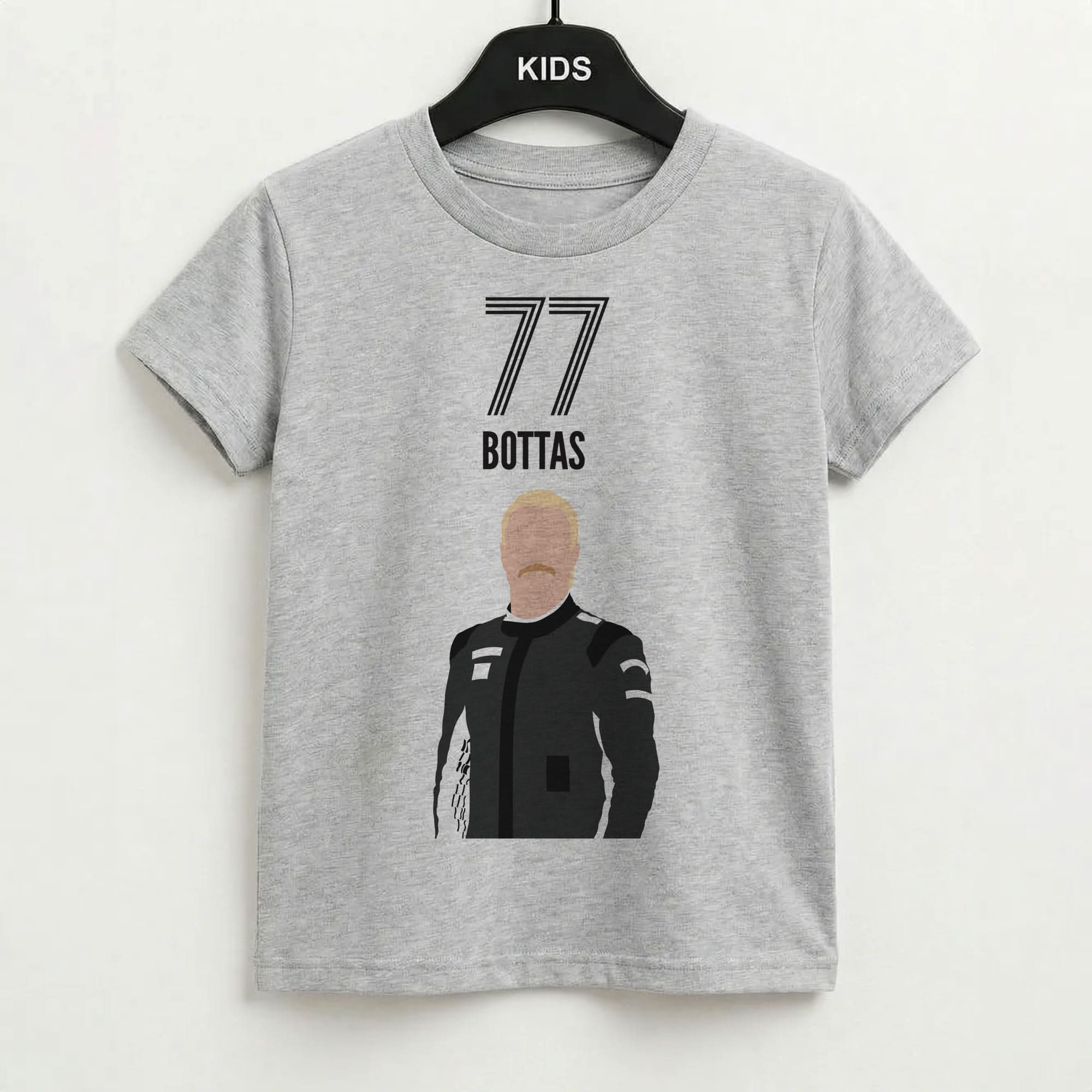 Bottas 2026 Grey Kids T-Shirt