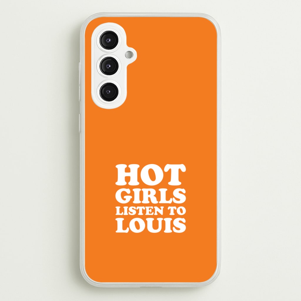 Hot Girls Listen To Louis Galaxy S23FE Case