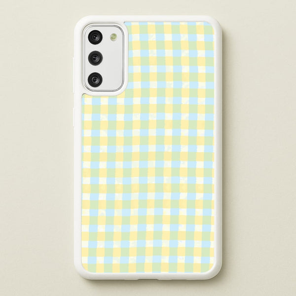 Lemonade Gingham Galaxy S20FE Case