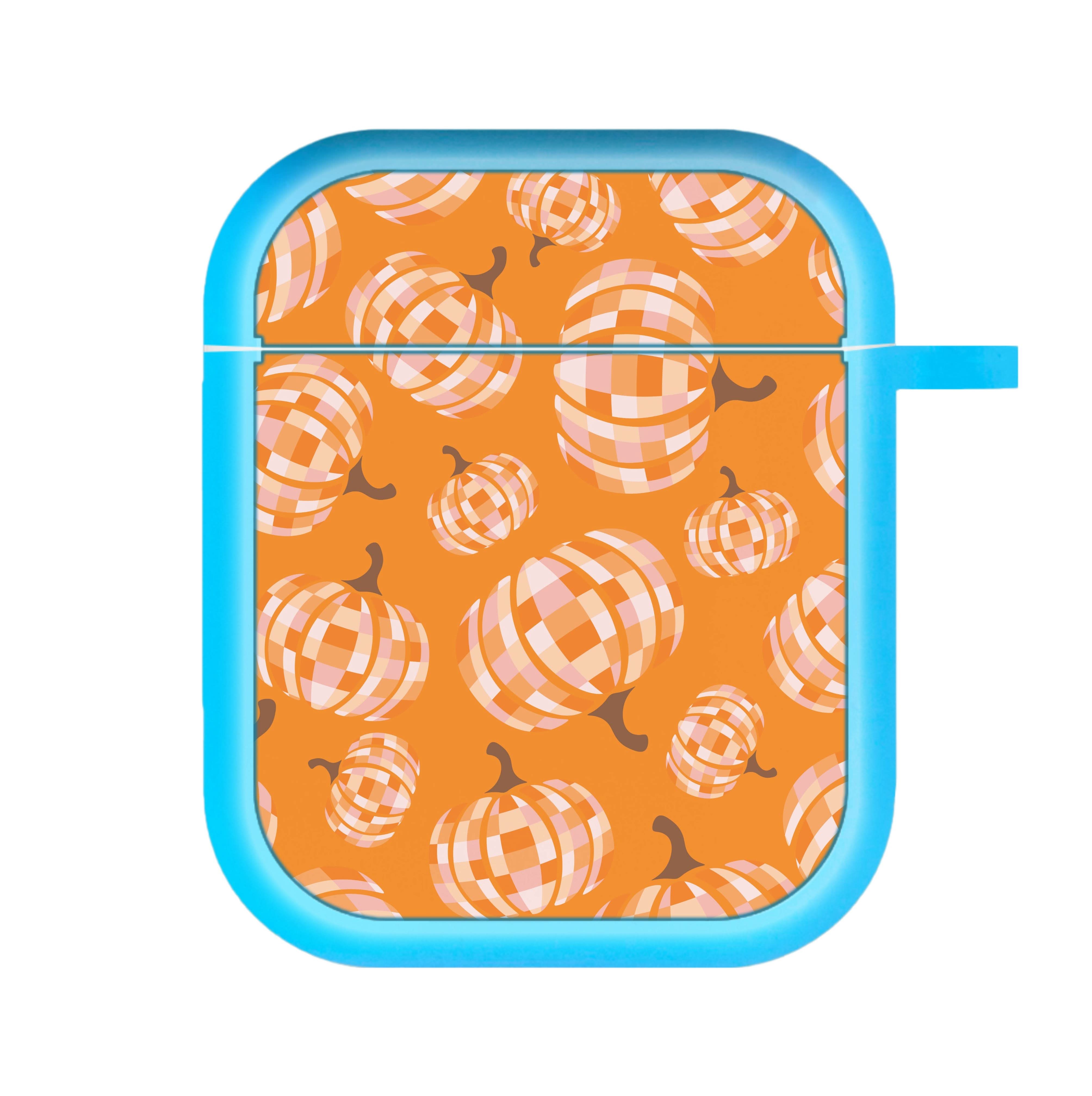 Disco Pumpkins Pattern AirPods Case