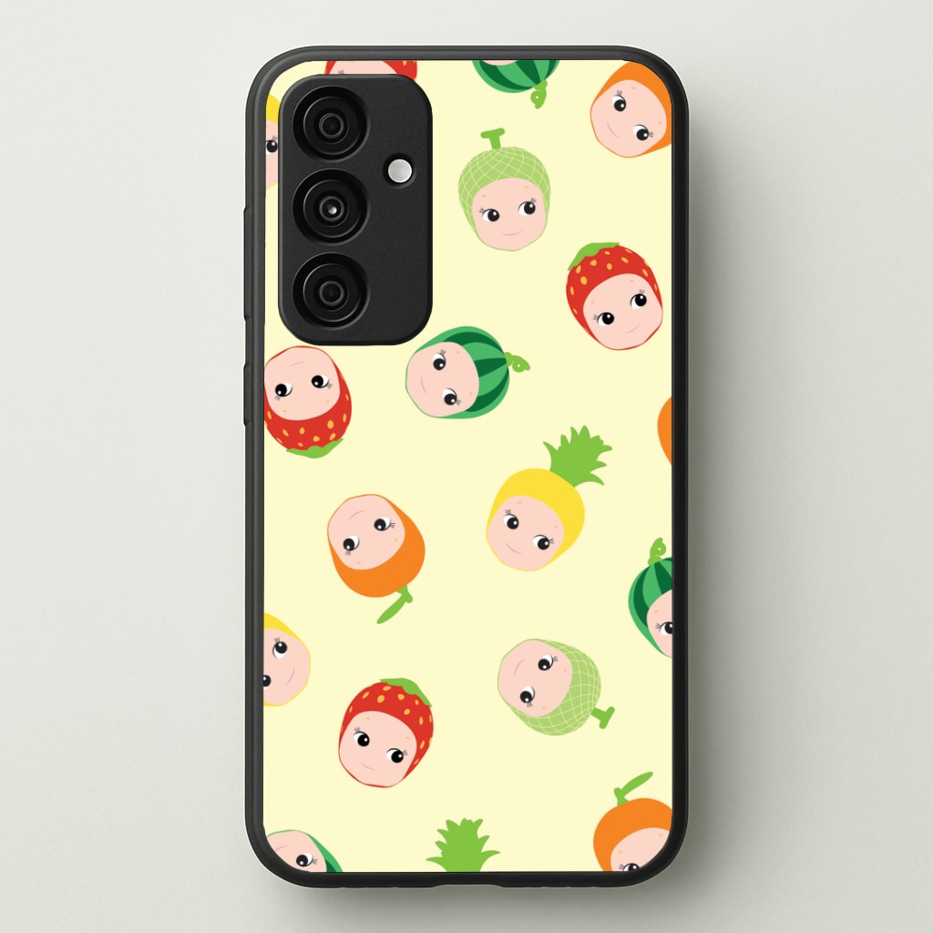 Fruit Angels Pattern Galaxy A55 Case