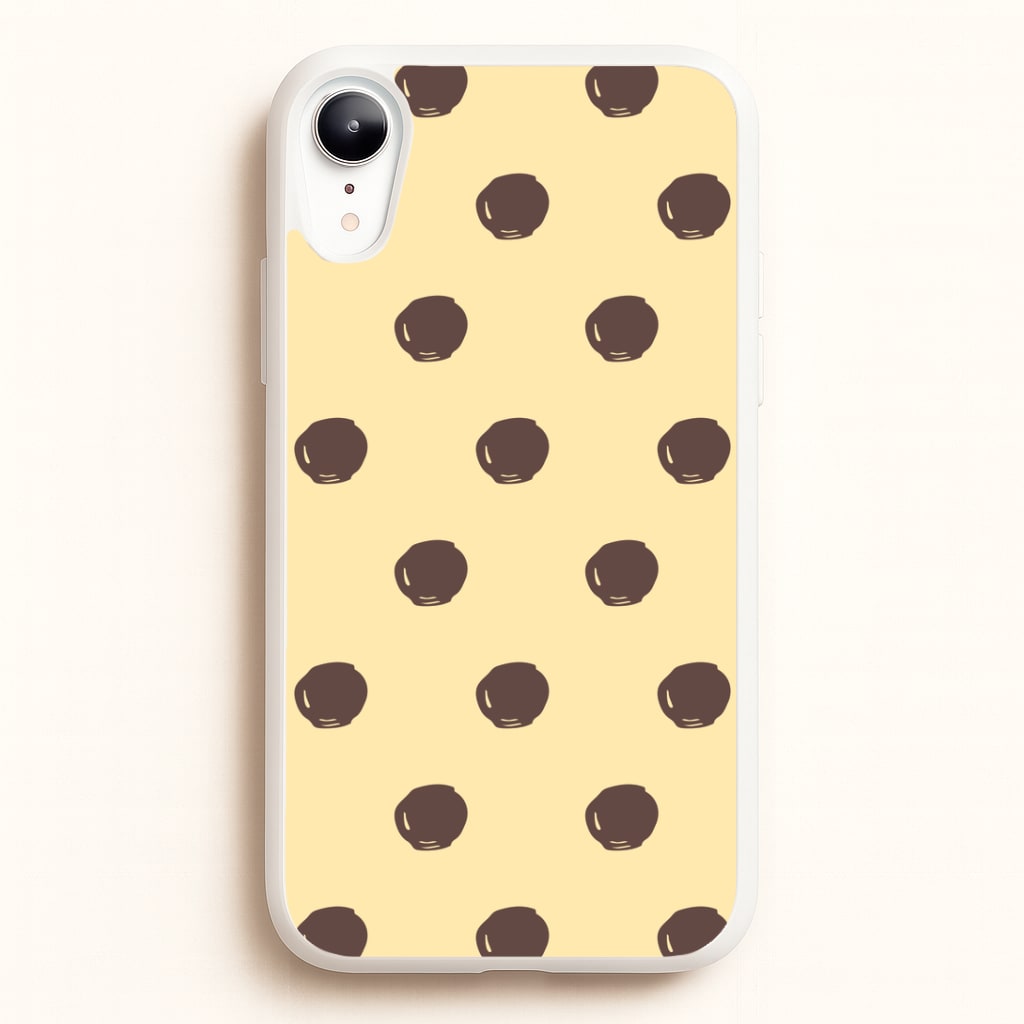 Vanilla & Chocolate Buttons iPhone XR Case
