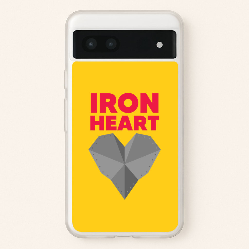 Metal Heart Google Pixel 6a Case