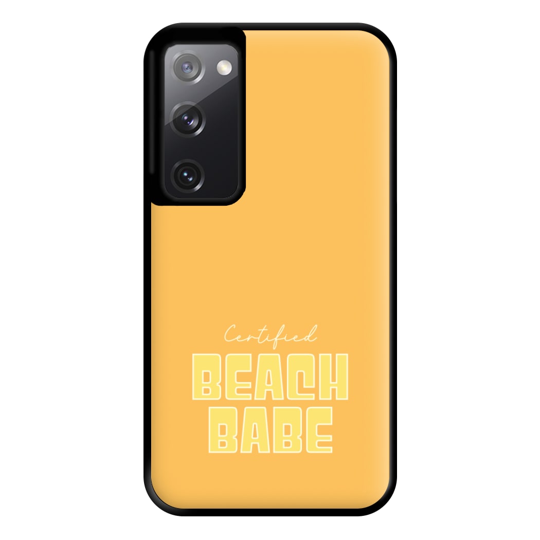 Certified Beach Babe Galaxy S20FE Case