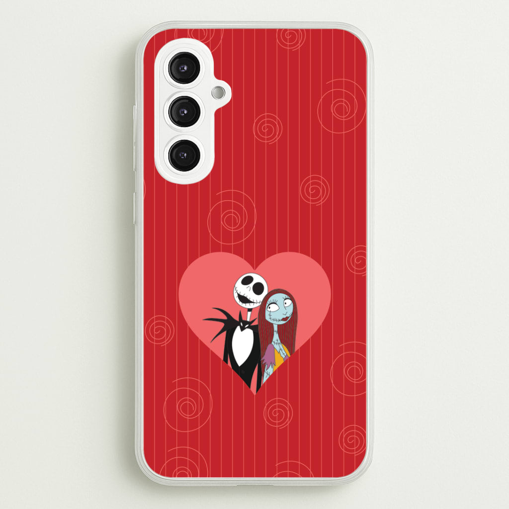J And S Heart Galaxy S23FE Case