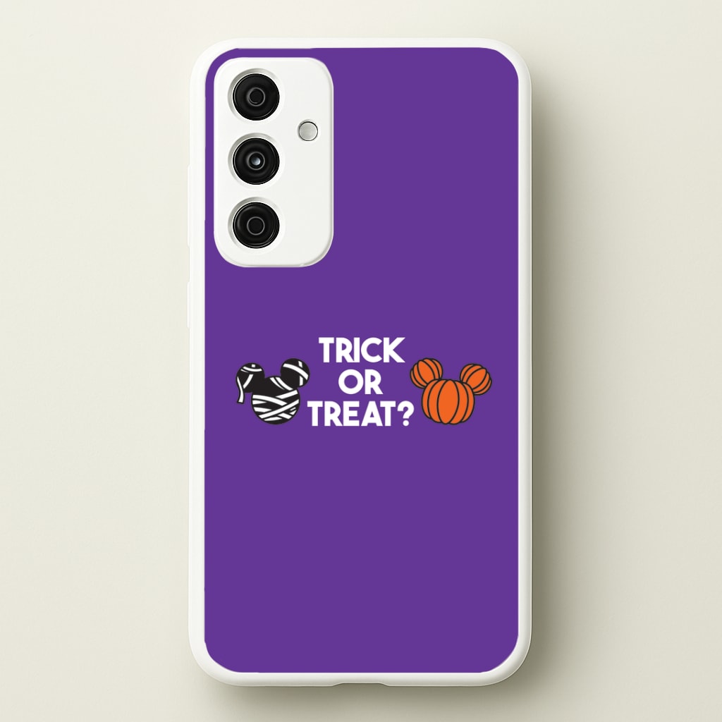 Trick Or Treat Mouse Galaxy A35 Case