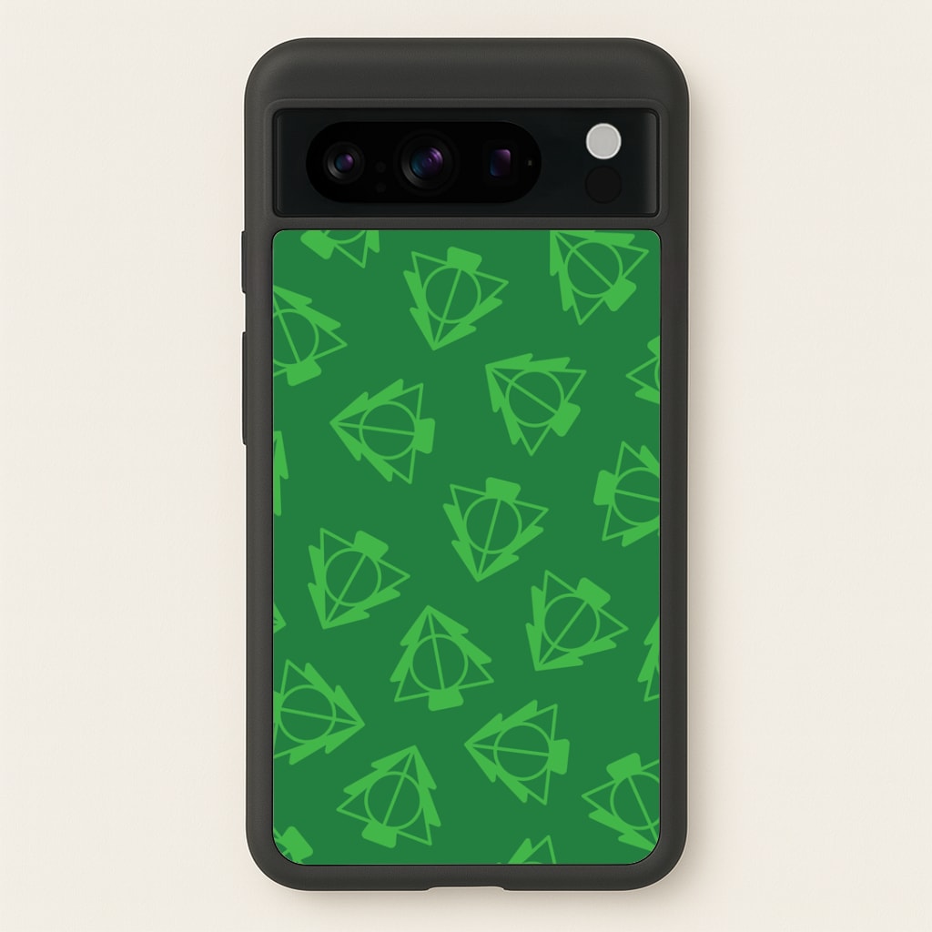 Christmas Tree Wizard Icon Pattern Google Pixel 8 Pro Case