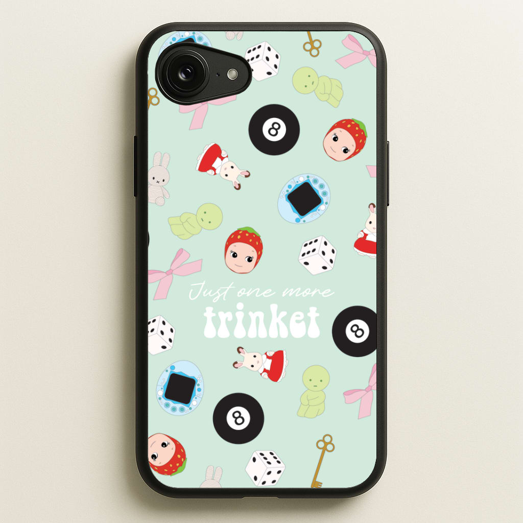 Just One More Trinket iPhone 16e Case
