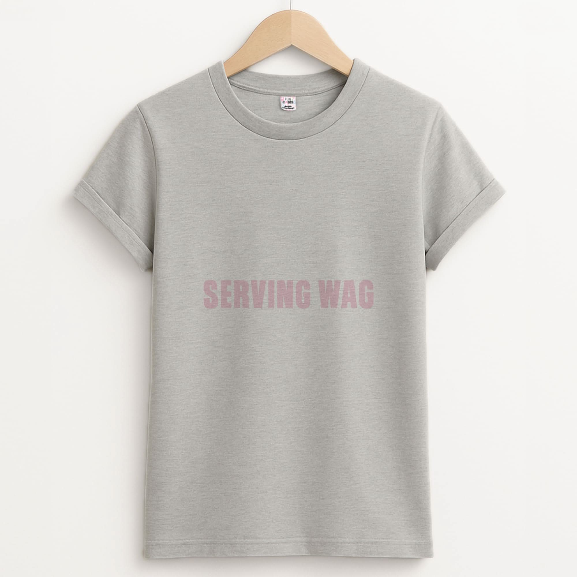 Serving WAG Unisex Grey T-Shirt