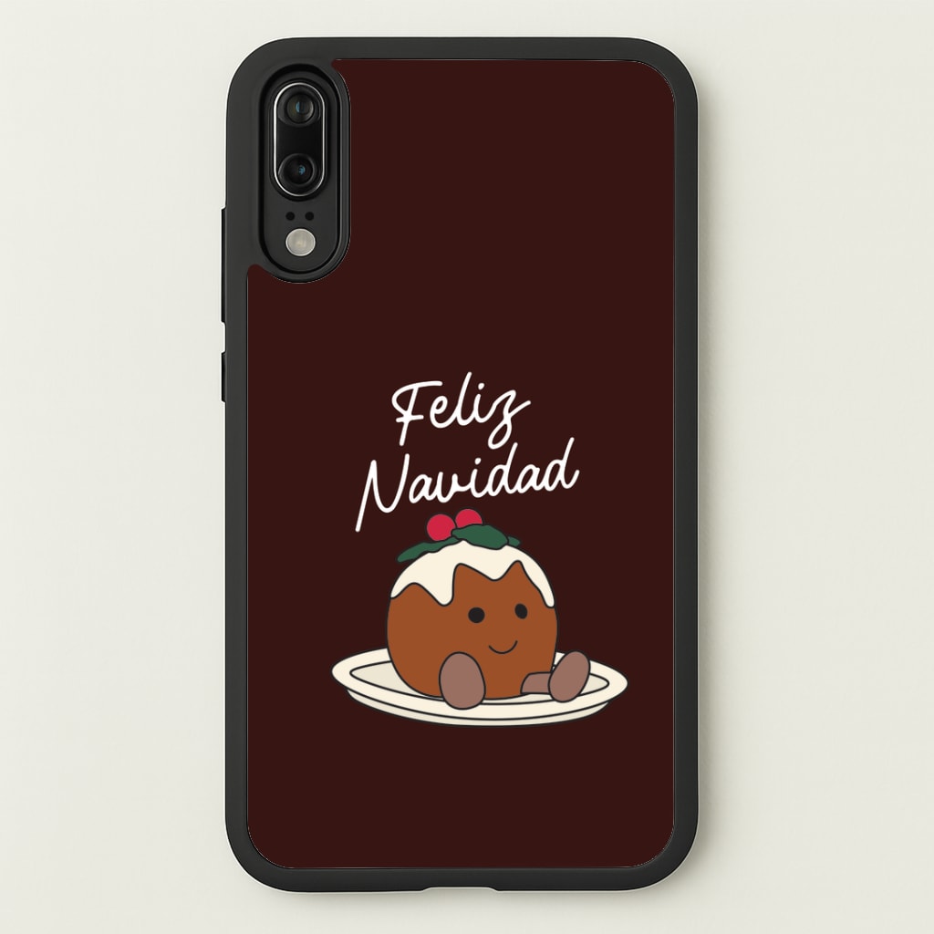 Christmas Pudding Plush Huawei P20 Case
