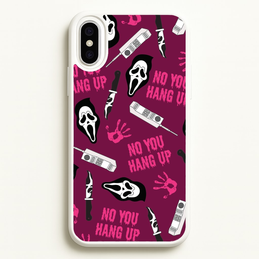 Scary Movie Props Patterm iPhone XS Max Case