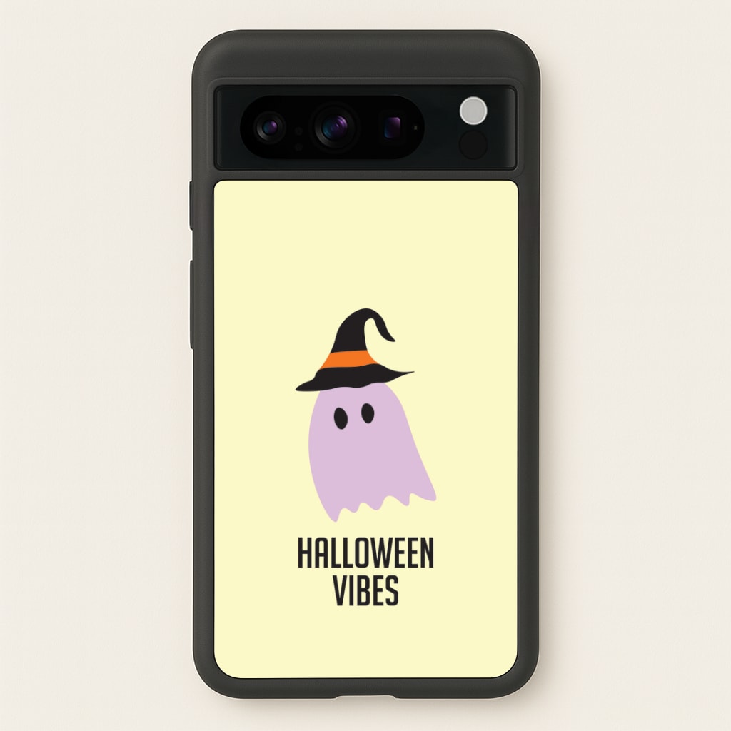 Purple Ghost Halloween Vibes Google Pixel 8 Pro Case