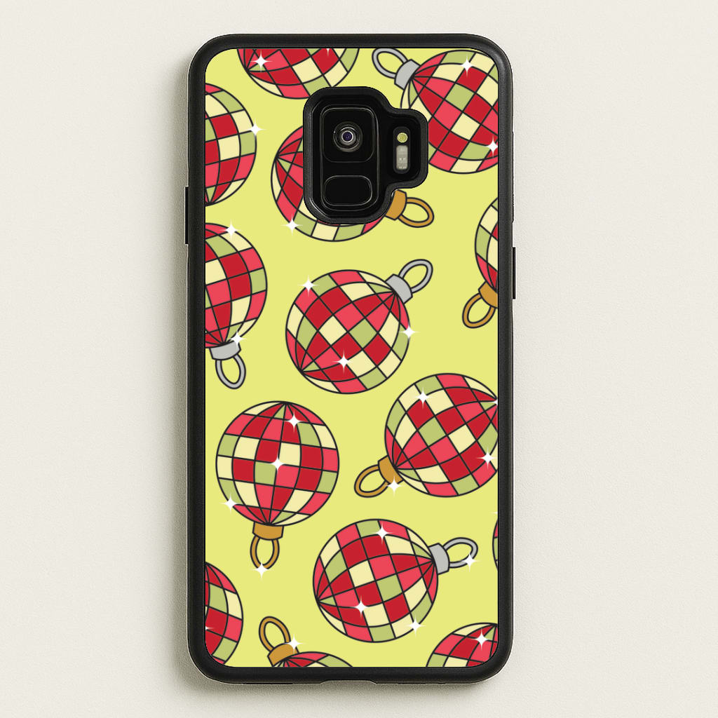 Disco Baubles Pattern Galaxy S9 Case