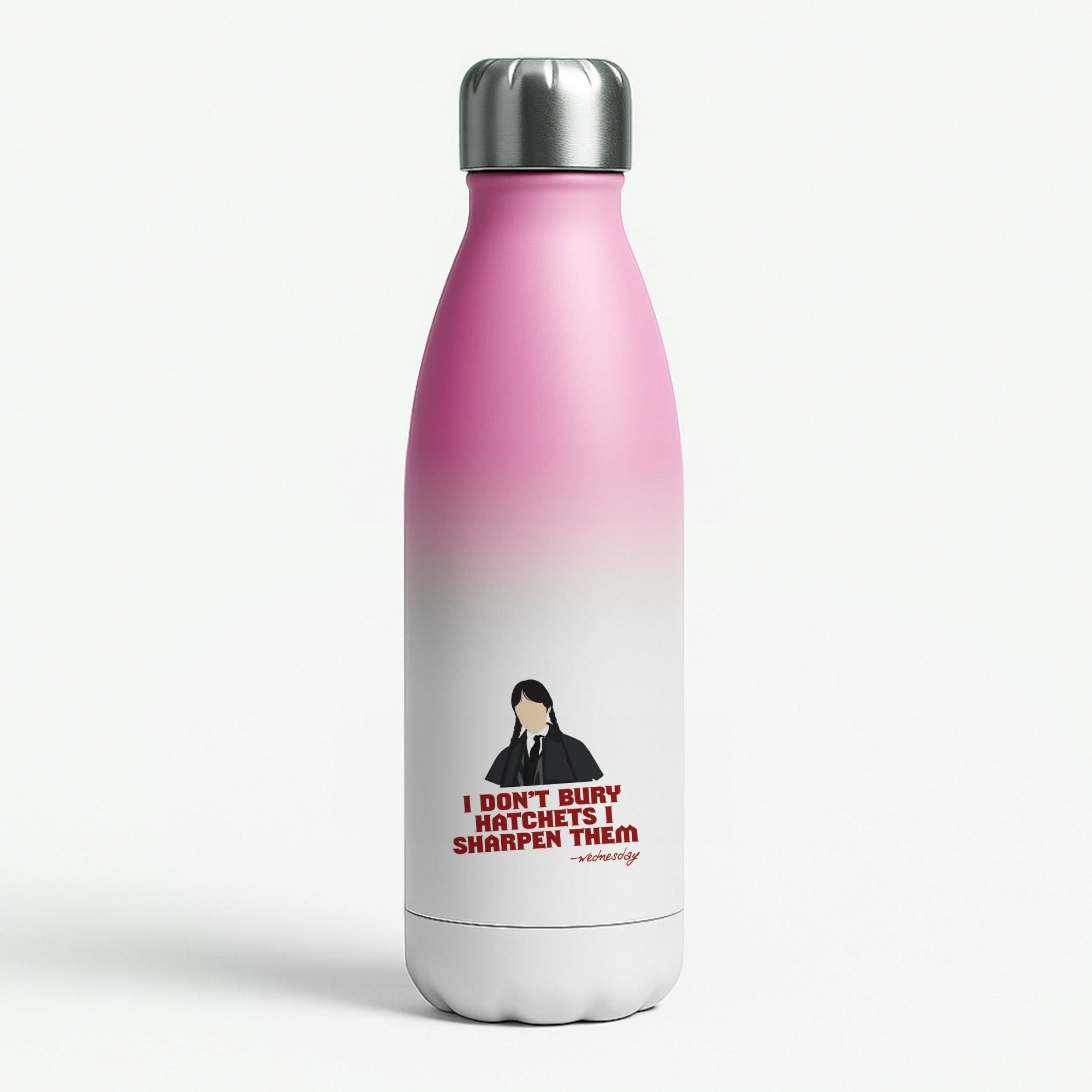 I Sharpen Them Pink Water Bottle