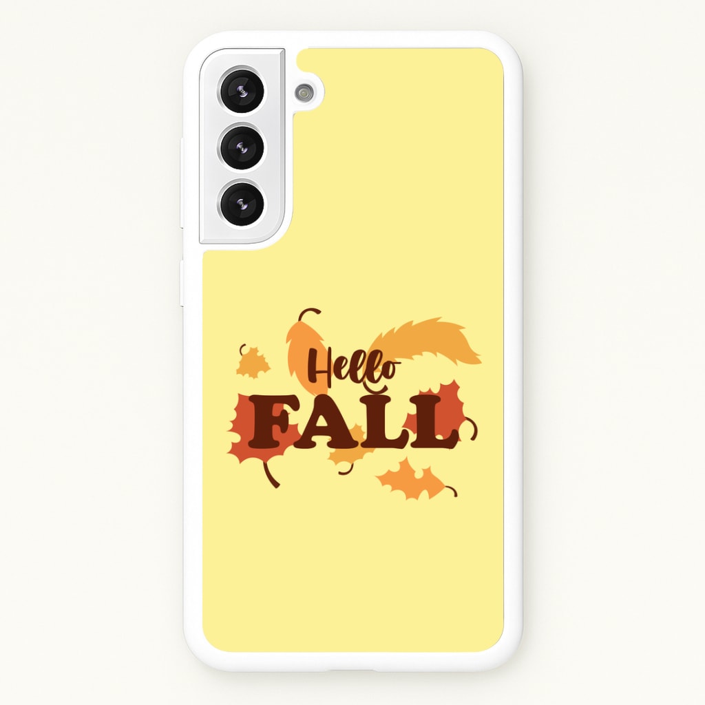 Hello Fall Galaxy S21 Case