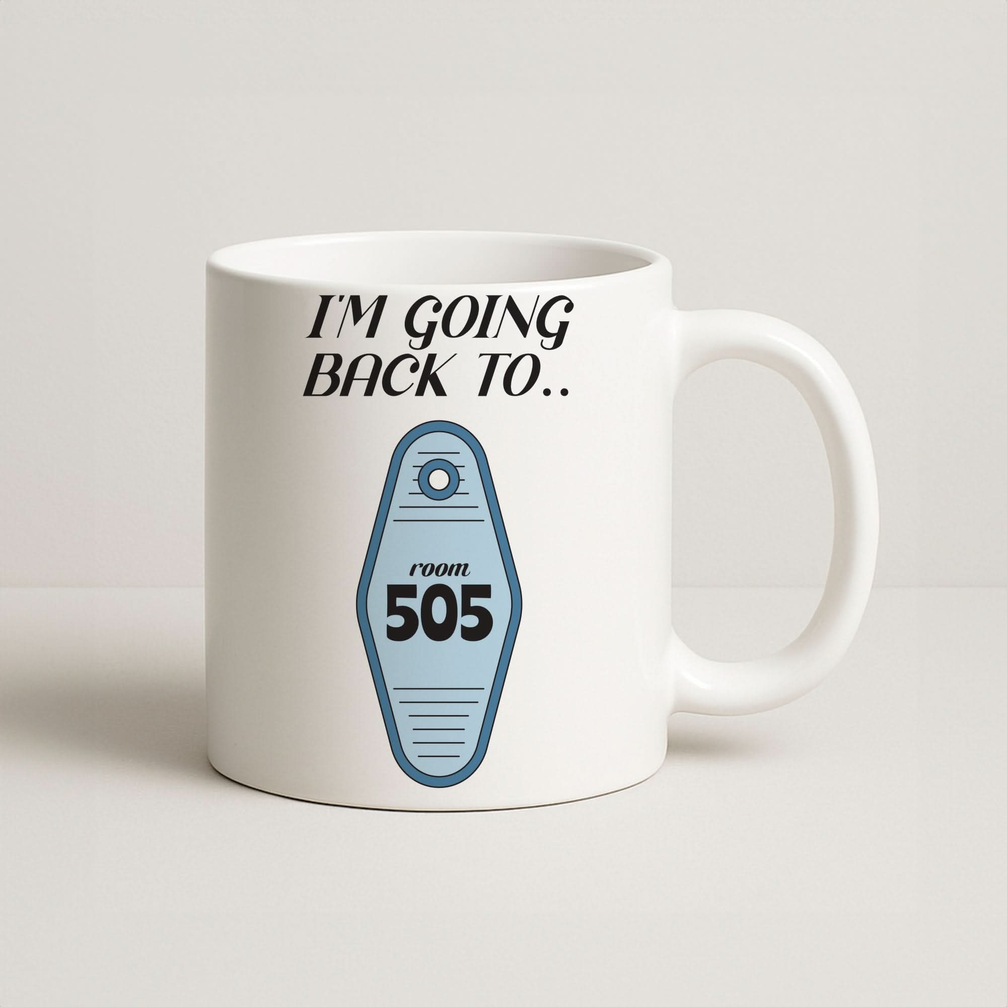 I'm Going Back To 505 Keyring Coffee Mug