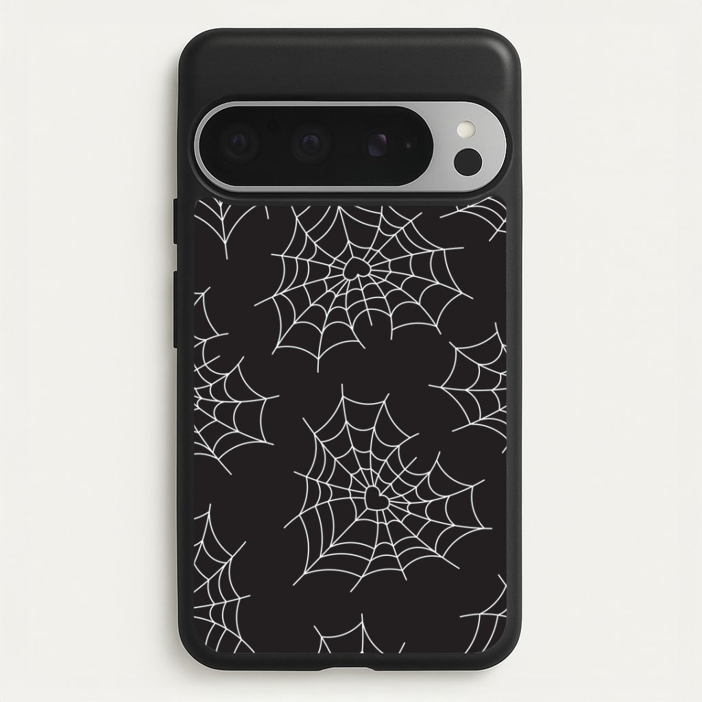 Spiderweb Hearts Pattern Google Pixel 9 Pro XL Case