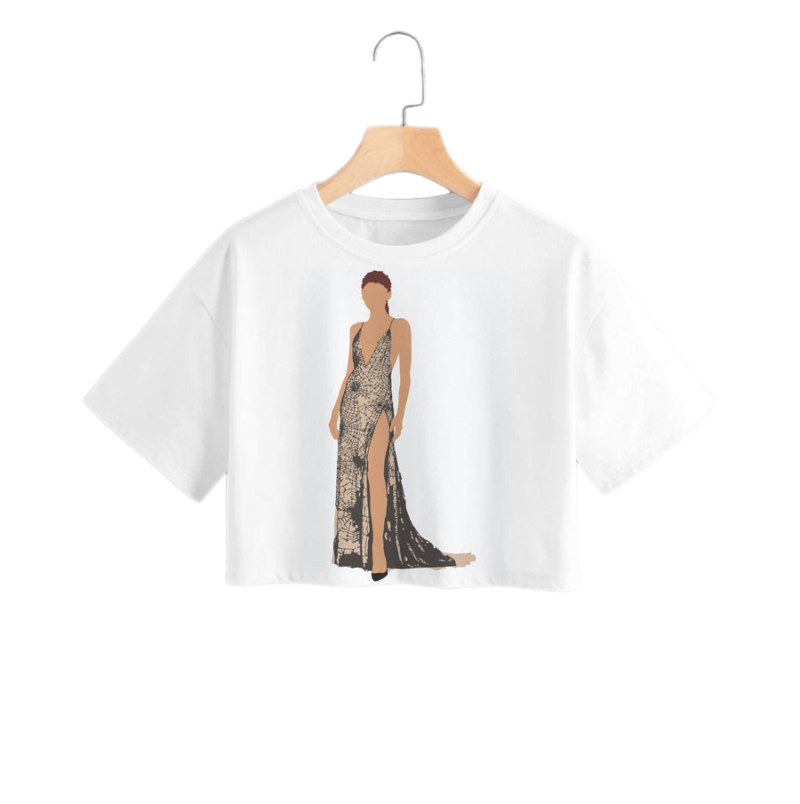 Web Dress - Zendaya Crop Top