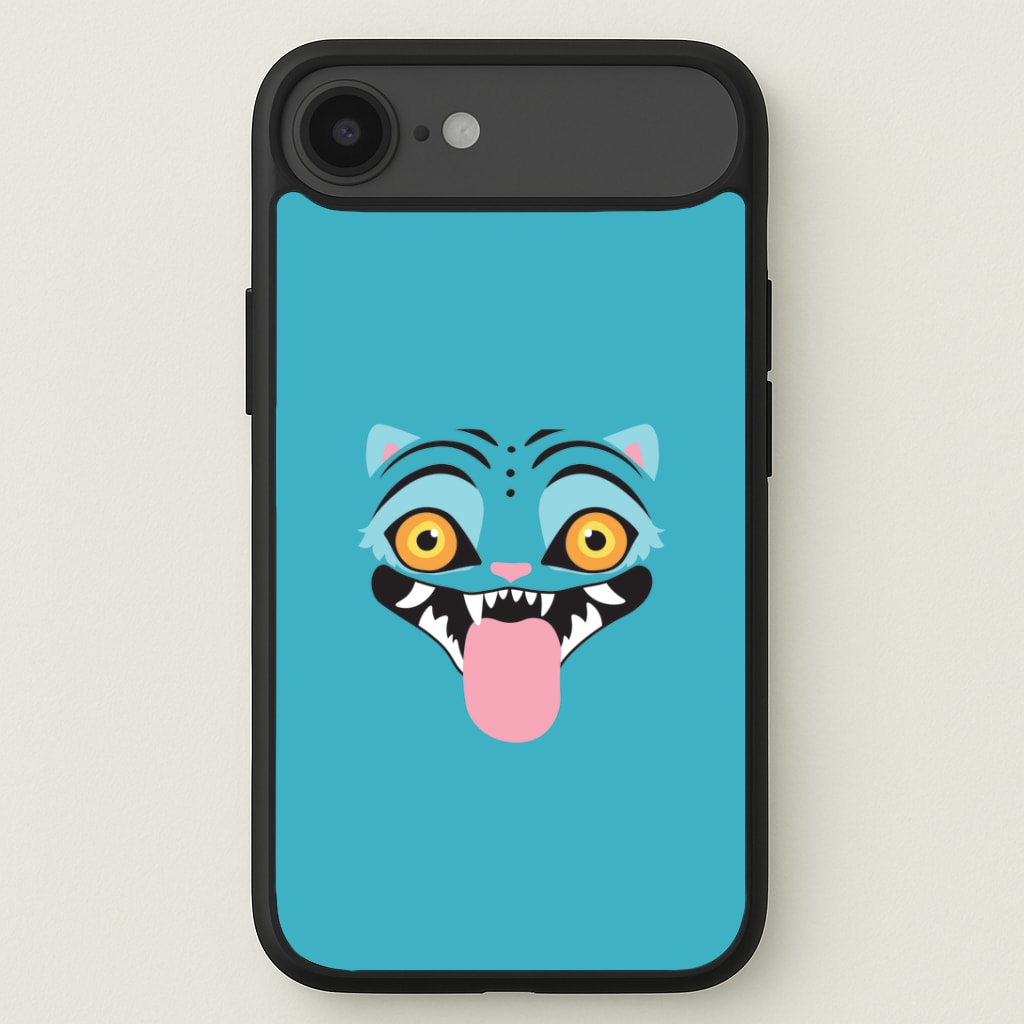 Demon Cat Face iPhone 17 Air Case