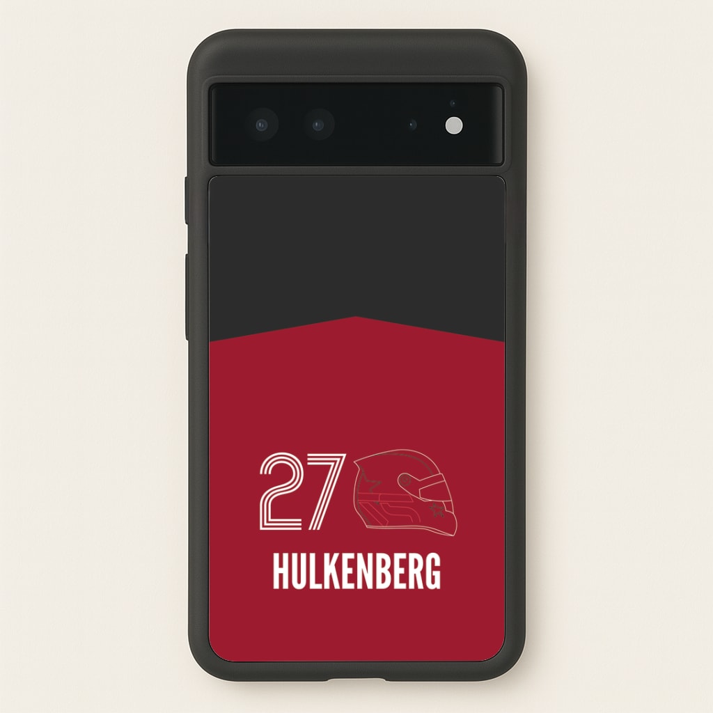 Hulkenberg Helmet 2026 Google Pixel 6 Case