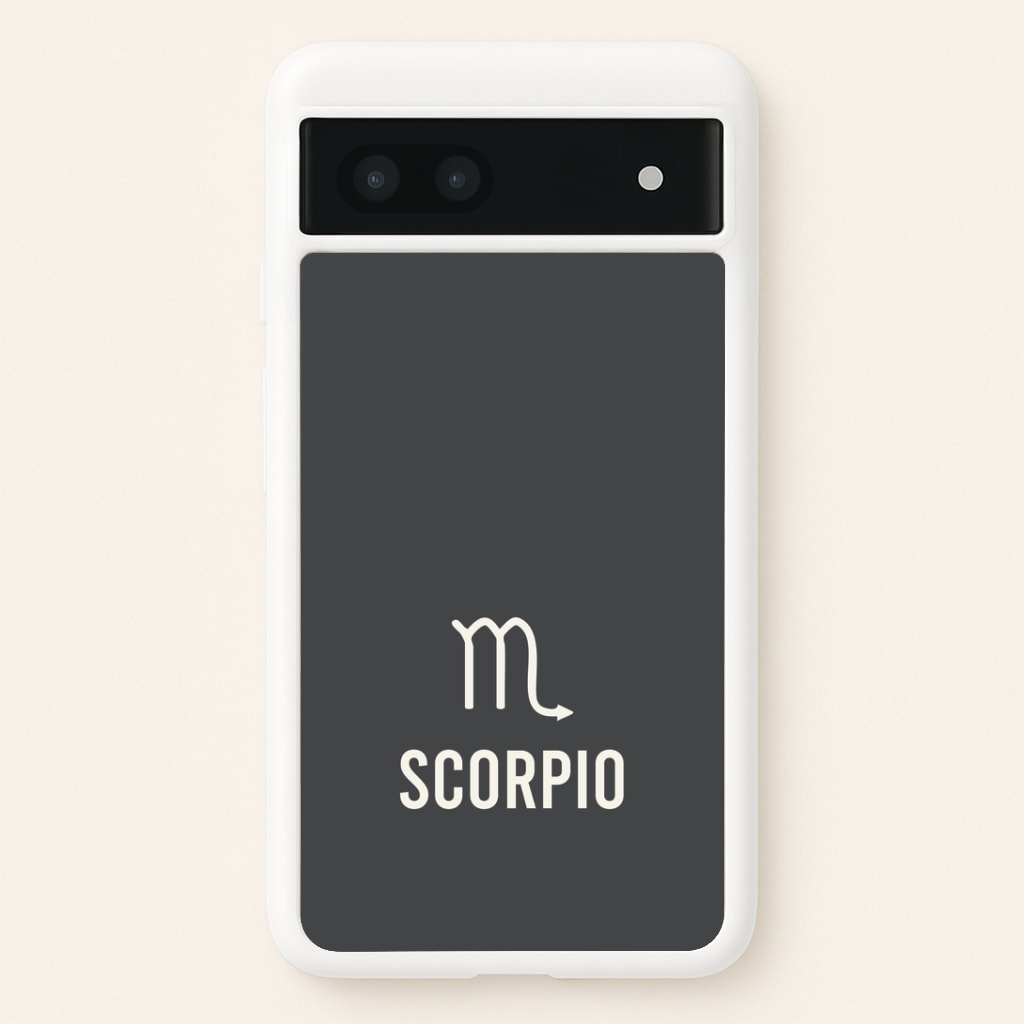 Scorpio Pastel Zodiac Google Pixel 6a Case
