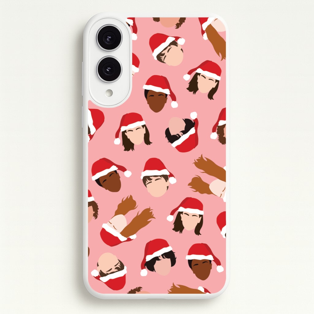 Christmas Stranger Crew Pattern Galaxy S25 Edge Case